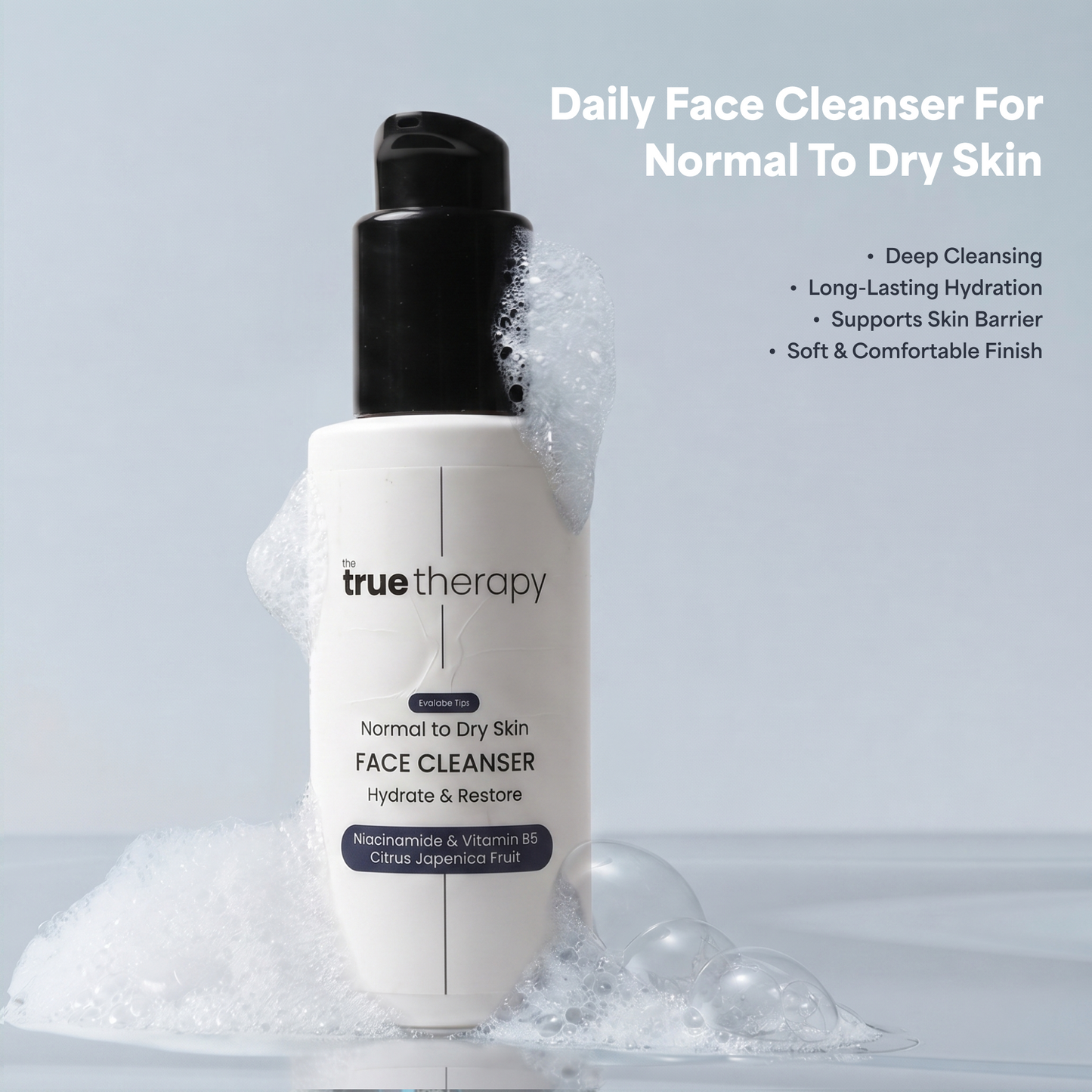 Niacinamide + B5 Face Cleanser for Normal to Dry Skin