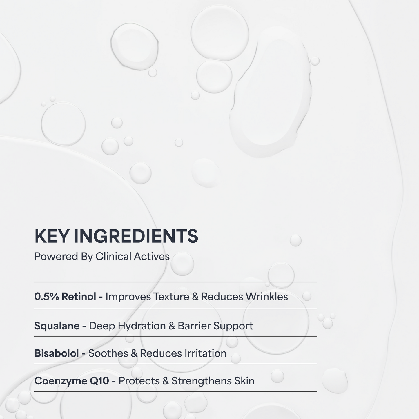 RETINOL 0.5% + BISABOLOL SERUM