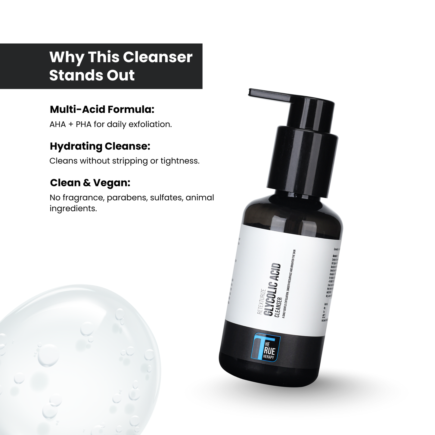 Glycolic Acid Cleanser 3.5% + Lactic 5%