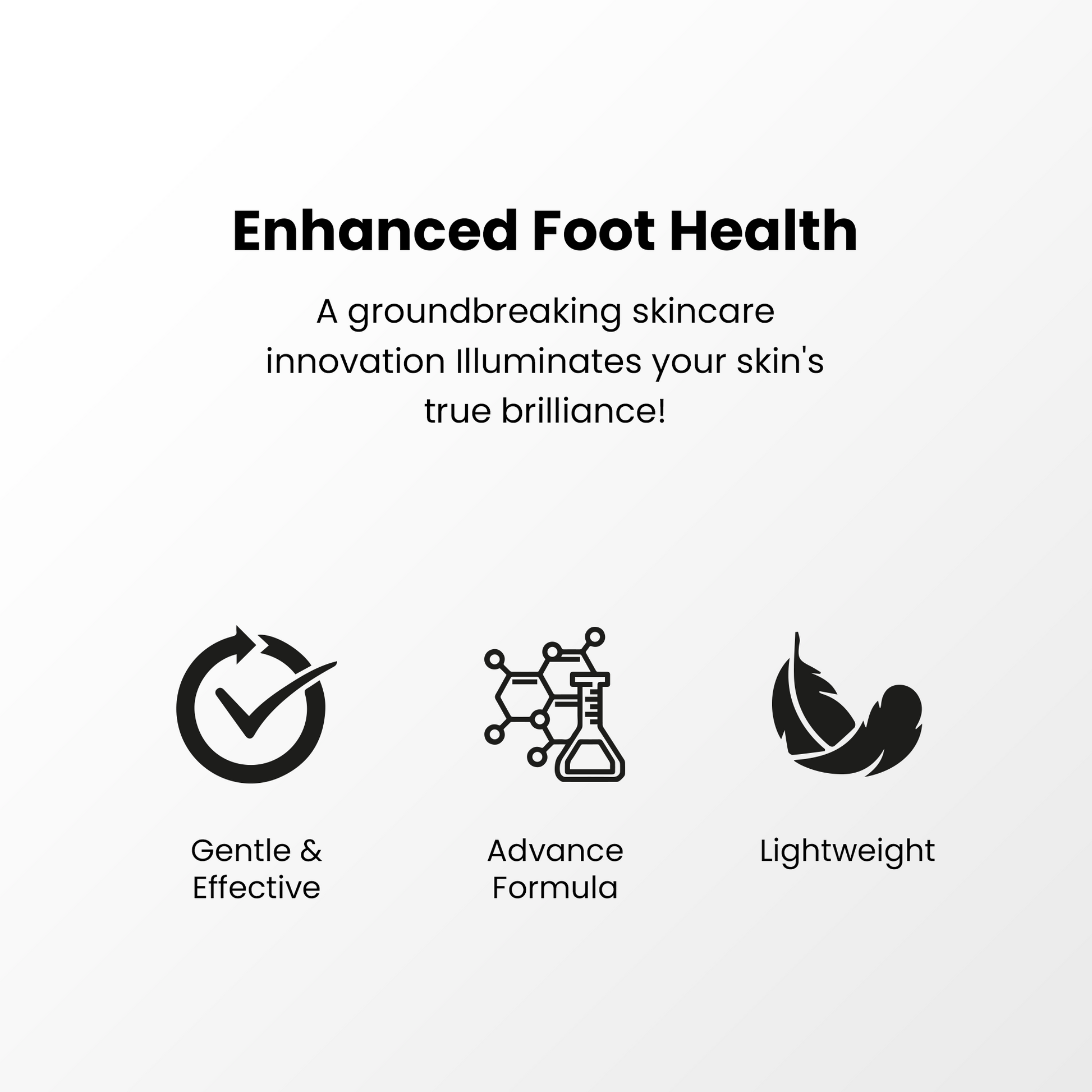 10% Glycolic Acid+2.5% Lactic Acid Foot Mousse Specifications  | The True Therapy