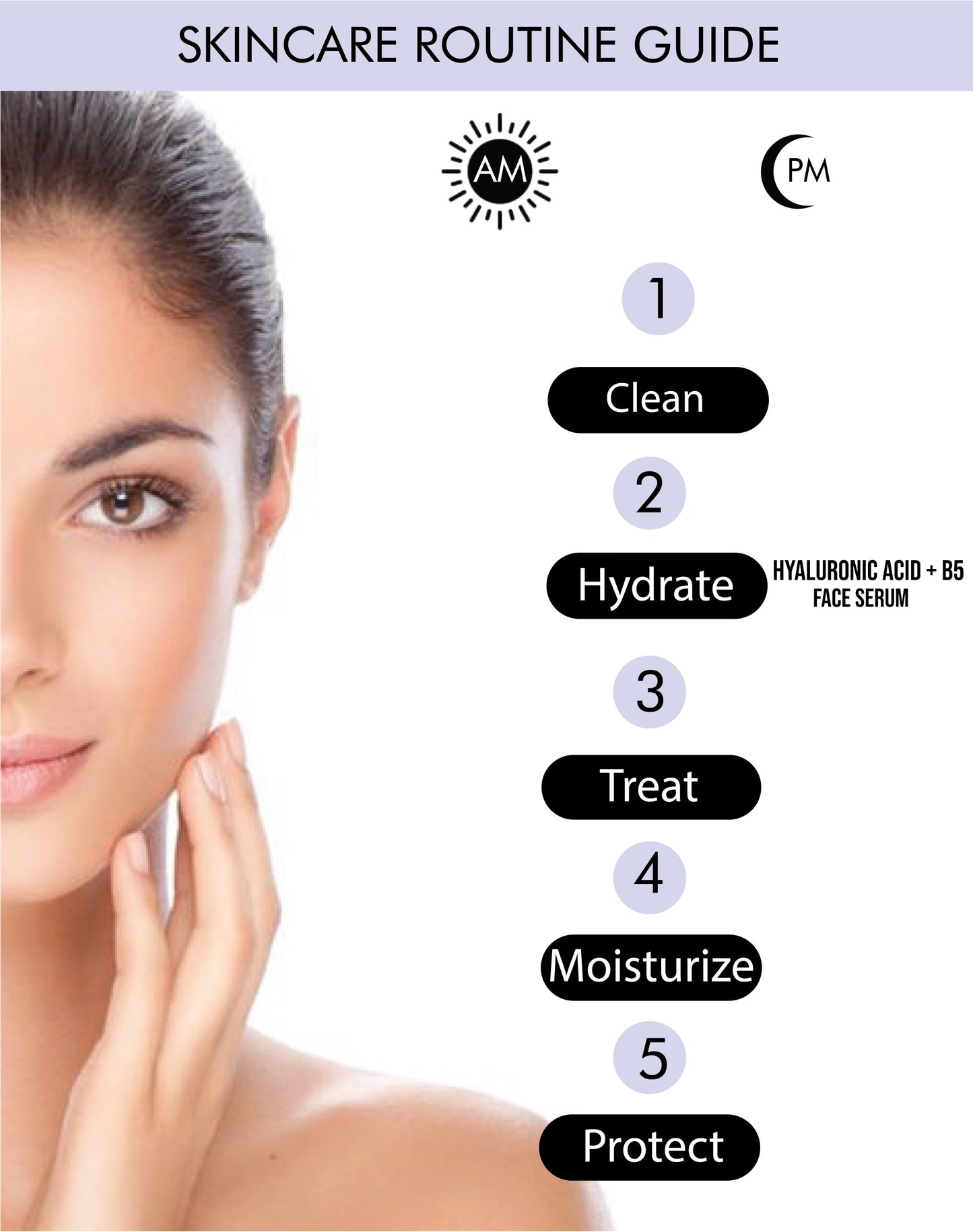 HYALURONIC ACID B5 D-PANTHENOL Skin Care Routine Guide