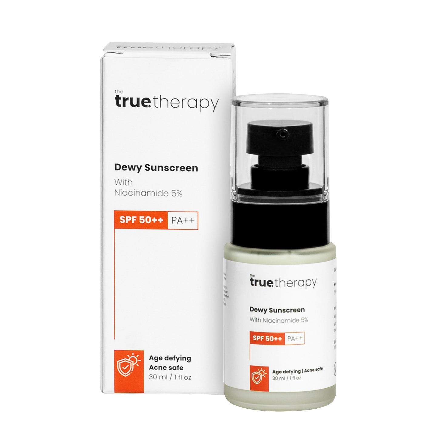 Dewy Sunscreen  & Niacinamide 5% - The True Therapy