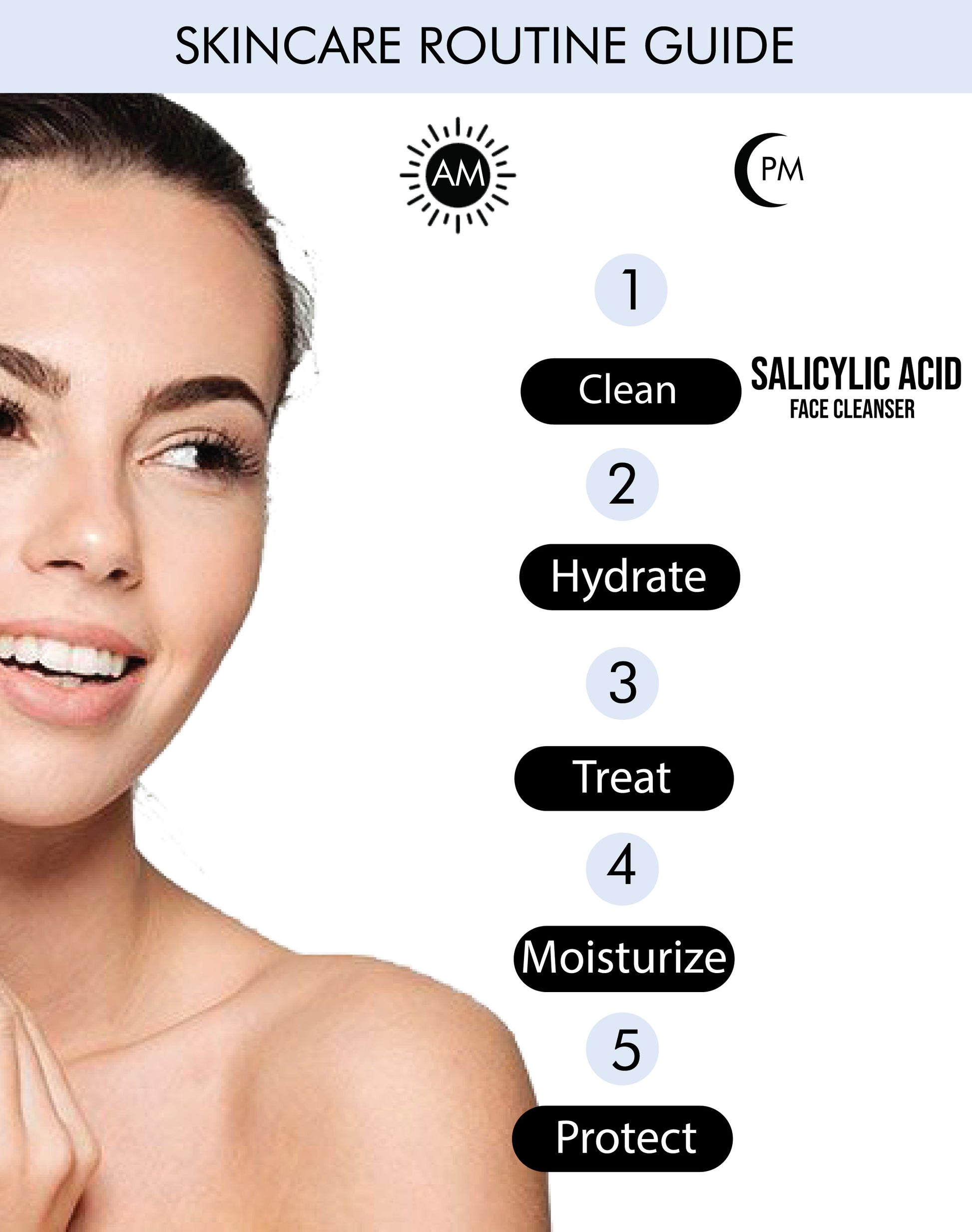 SALICYLIC ACID CLEANSER SKINCARE ROUTINE GUIDE