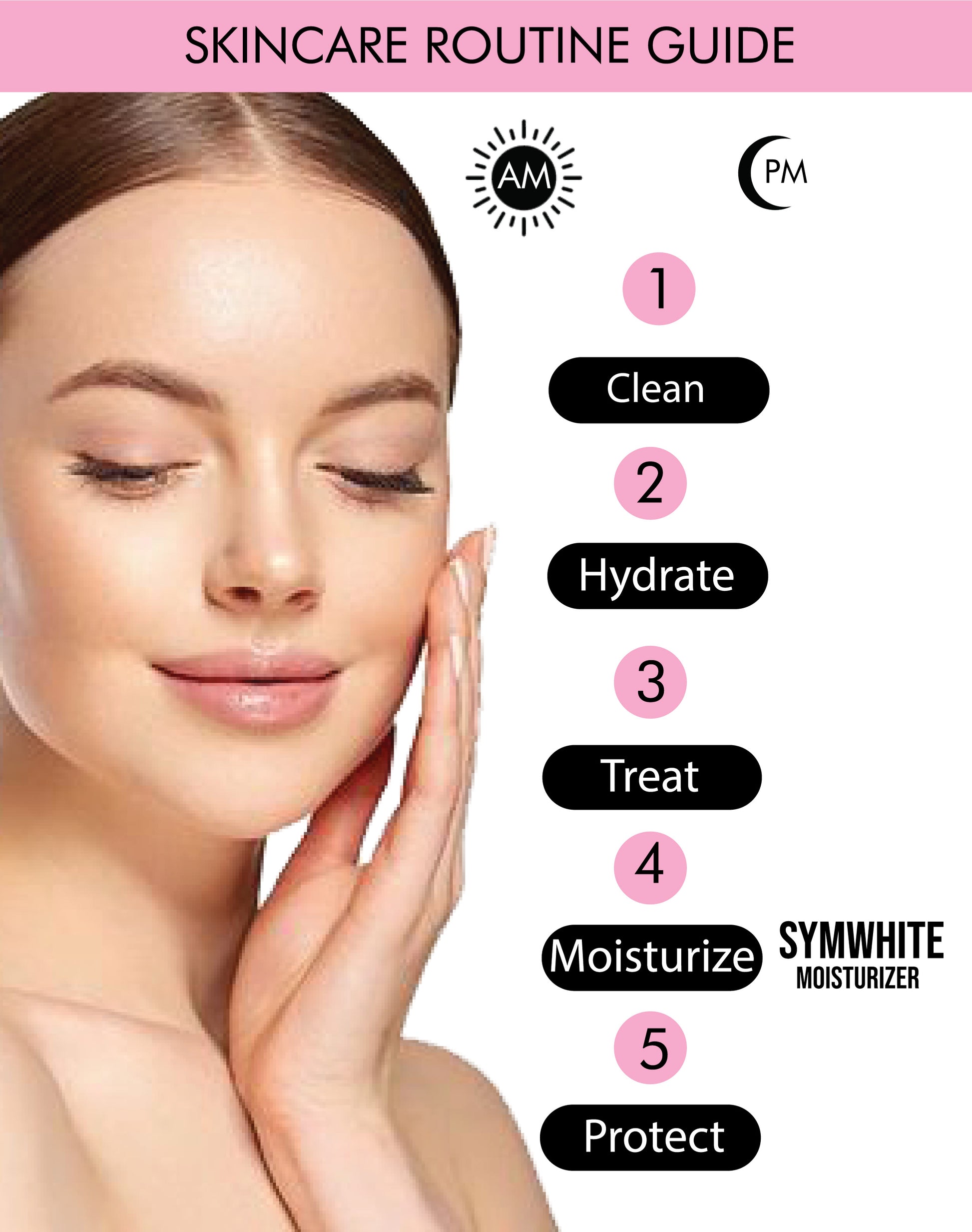 SYMWHITE MOISTURIZER Skincare Routine Guide - The True Therapy