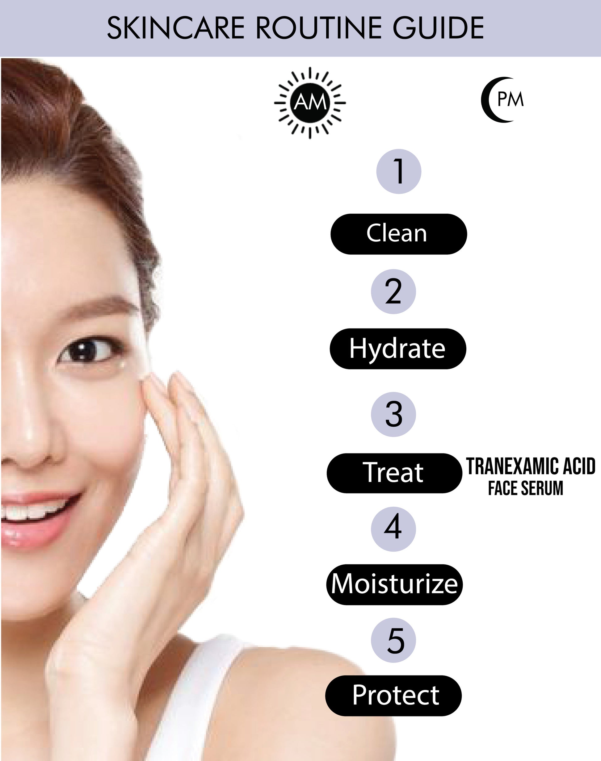 TRANEXAMIC ACID  PHYTIC ACID Face Serum - The True Therapy